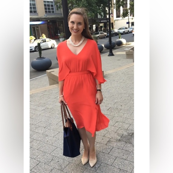 SALE NWT Bcbg Max Azria Brittni Cape Dress - Picture 6 of 13